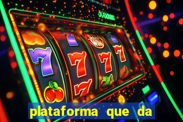 plataforma que da para depositar 1 real